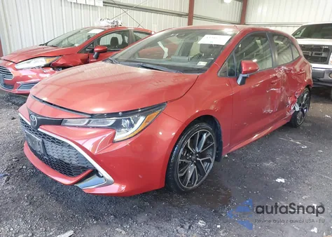 2019 Toyota Corolla Xse z USA, uszkodzony, nr VIN JTNK4RBE7K3019054